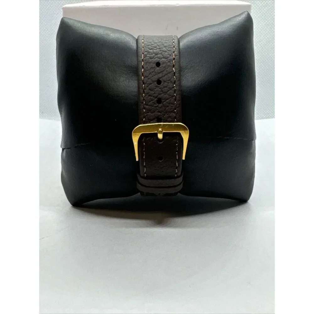 Kate Spade Gramercy 0009 Women's Black Leather Strap Analog Dial Watch JNA130